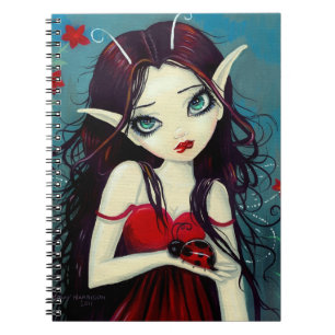 Big Eye Fairy und Ladybug Notebook Notizblock