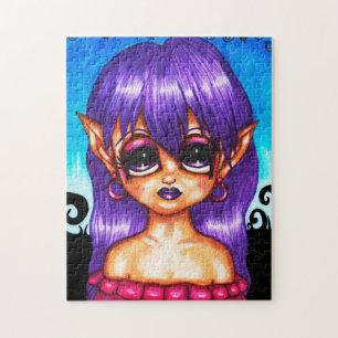 Big Eye Sinti und Roma Elf Girl Original Fantasy M Puzzle