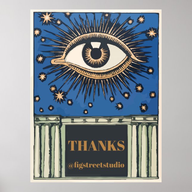 Big Eye, Text bearbeiten, Danke, Poster (Vorne)