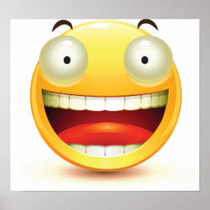 Big Eyes Face Poster