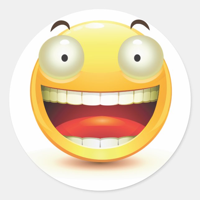 Big Eyes Face Stickers (Vorderseite)