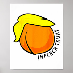 Big Fat Im-peach Design Donald Trump anklagen Poster