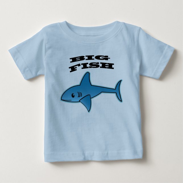 Big Fish - Baby Fine Jersey T - Shirt (Vorderseite)