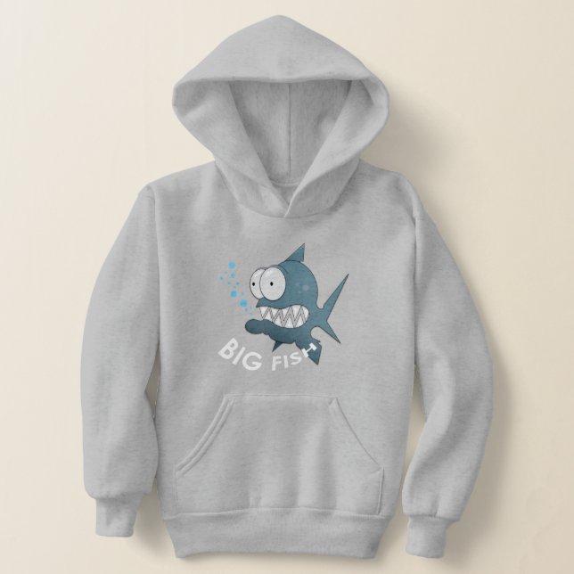 Big Fish - Kids's Pullover Hoodie  (Ablage )