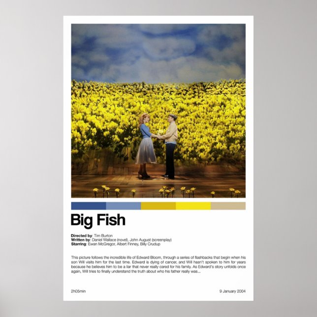 Big Fish Movie Print Poster (Vorne)