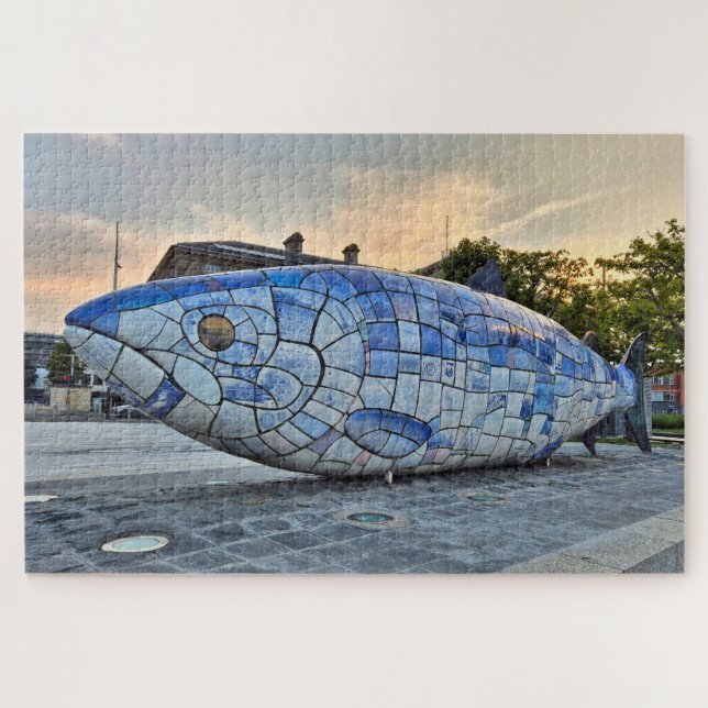 Big Fish sculpture, Belfast, Nordirland Puzzle (Horizontal)