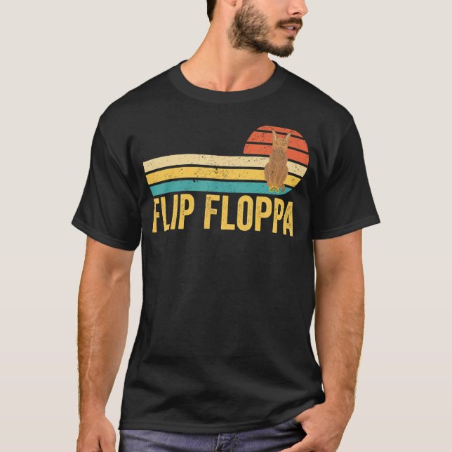 Big Floppa Caracal Cat Meme Retro Gedreht Floppa T-Shirt (Vorderseite)