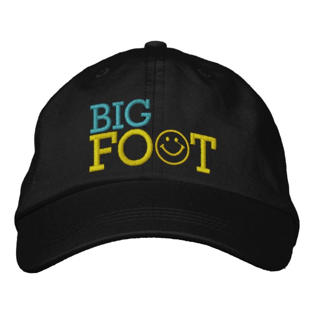 BIG FOOT Cap by SRF Bestickte Baseballkappe (Vorderseite)
