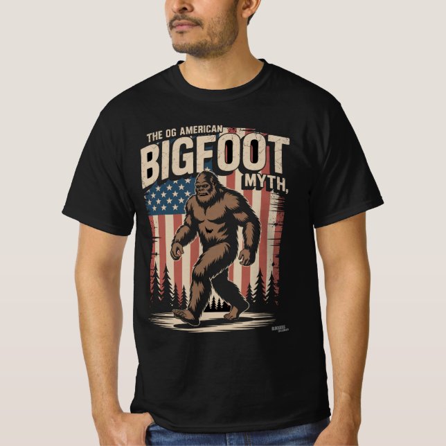 Big Foot - Der OG-amerikanische Mythos T-Shirt (Vorderseite)