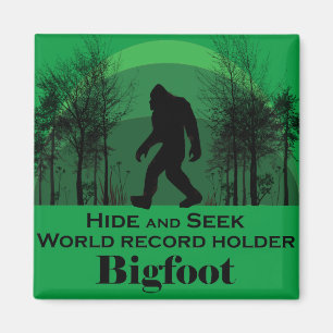Big Foot, Hide and Seek Magnet