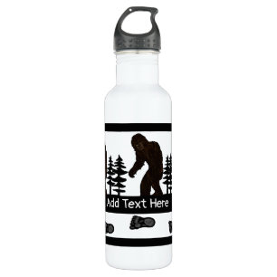 Big Foot in Bäumen Personalisiert Stainless Steel Edelstahlflasche