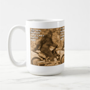 Big Foot Motocross Sasquatch Dirt Bike Lustiger Be Tasse
