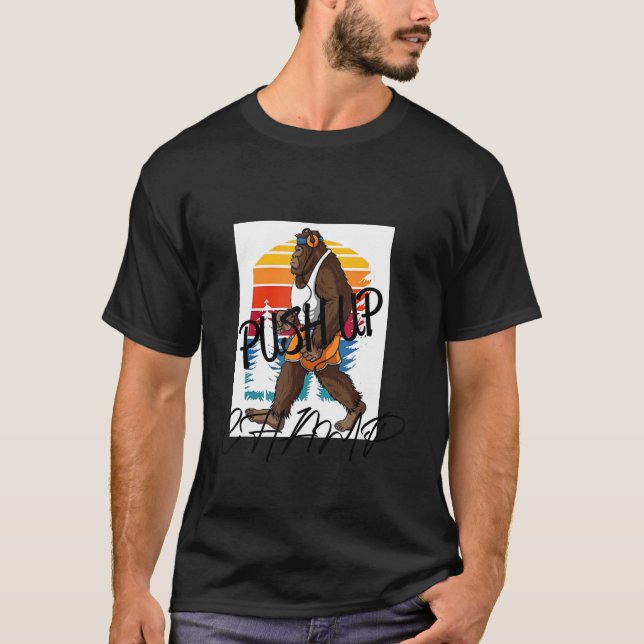 Big foot Push Up Champ T-Shirt (Vorderseite)