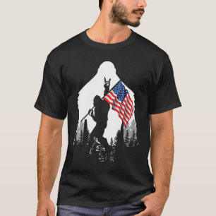 Big Foot Shirt - Bigfoot Sasquatch Amerikanische F