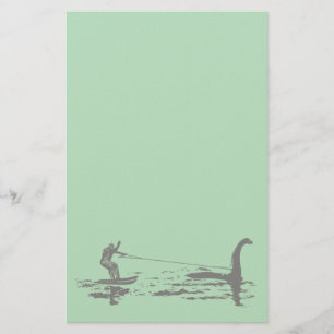 Big Foot und Nessie Briefpapier
