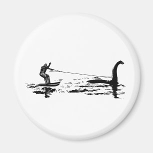 Big Foot und Nessie Magnet