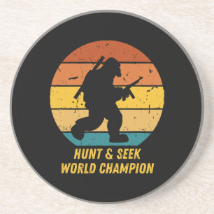 Big Foot Will nicht, sich zu verstecken und noch m Getränkeuntersetzer