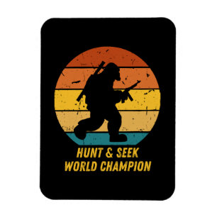 Big Foot Will nicht, sich zu verstecken und noch m Magnet