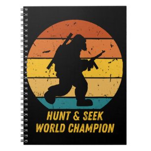 Big Foot Will nicht, sich zu verstecken und noch m Notizblock