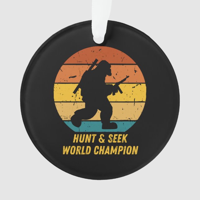 Big Foot Will nicht, sich zu verstecken und noch m Ornament (Vorderseite)