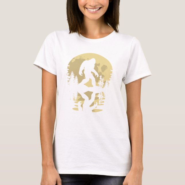 Big Foot, Yeti, Sasquatch T - Shirt (Vorderseite)