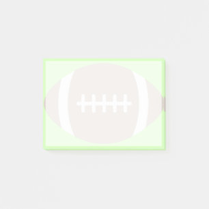 Big Football Emoji Post-it Klebezettel