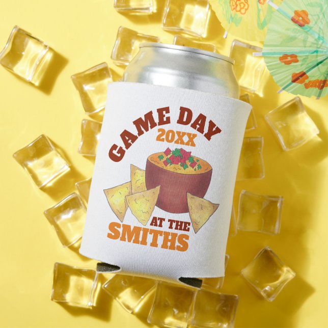 Big Football Game Tailgate Party Chips Käsedip Dosenkühler (In Situ Sommer)