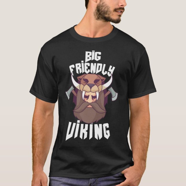 Big friendly Viking T-Shirt (Vorderseite)