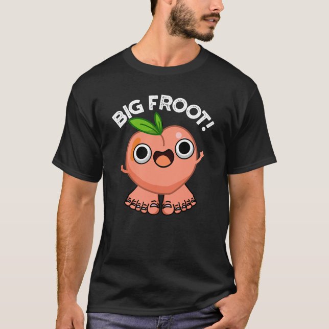 Big Froot Funny Big Foot Puff Dark BG T-Shirt (Vorderseite)