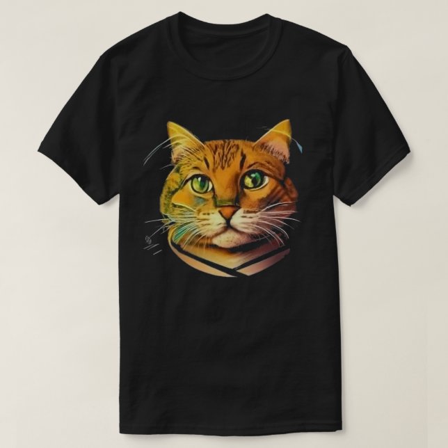 Big Ginger Cat T - Shirt (Design vorne)