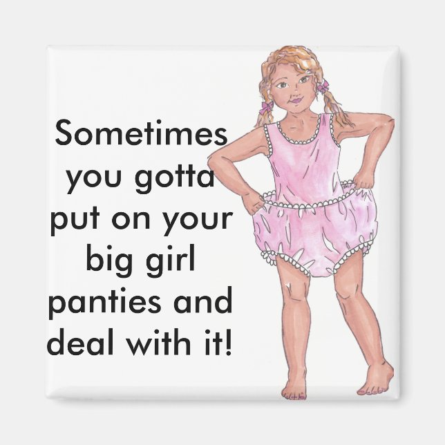 Big Girl Magnet (Vorne)