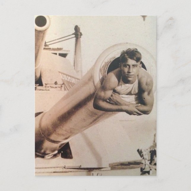 Big Guns Postkarte (Vorderseite)