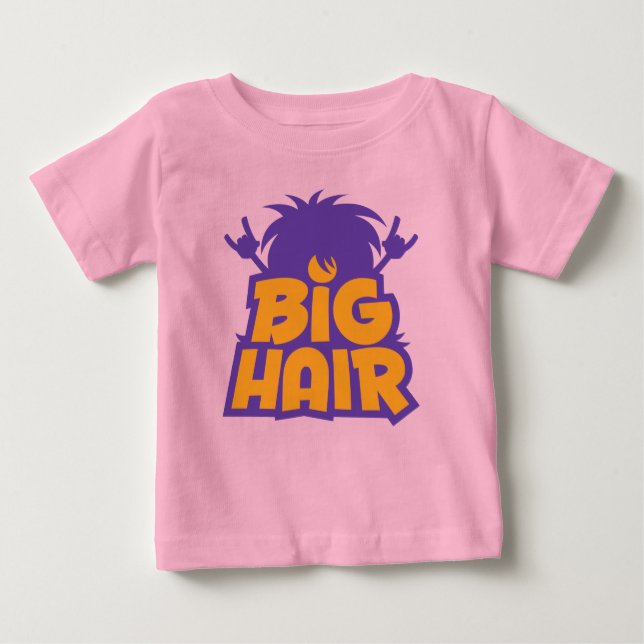 Big-Hair-Band-Logo Baby T-shirt (Vorderseite)