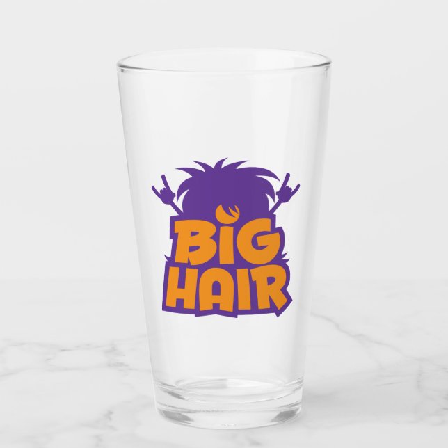 Big-Hair-Band-Logo Glas (Vorderseite)