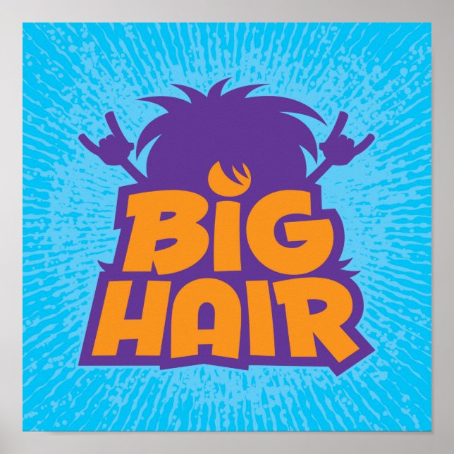 Big-Hair-Band-Logo Poster (Vorne)