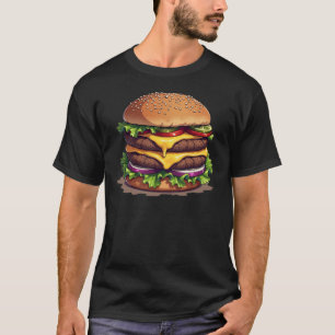Big Hamburger Feinschmecker Graphic T - Shirt