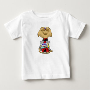 Big Head Vatertag Katze Baby T-shirt