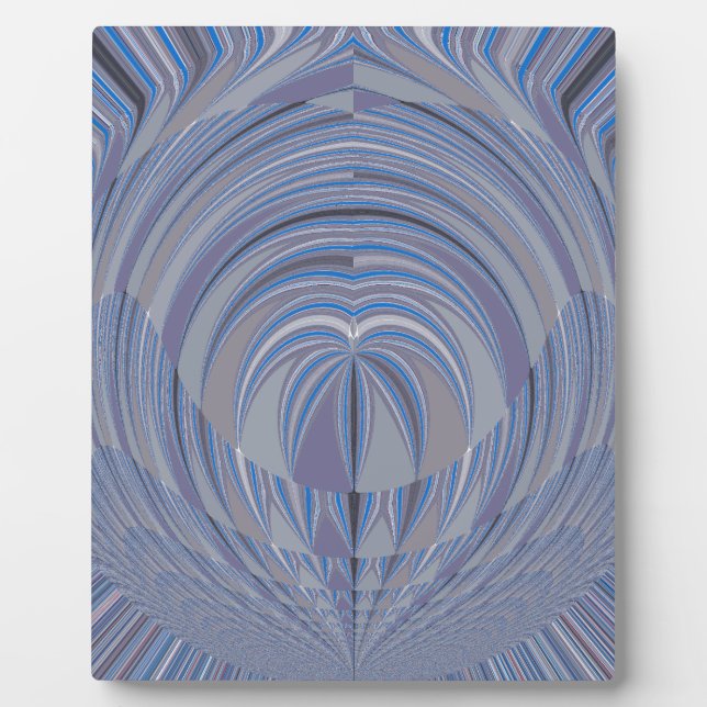 Big Heart Seamless Design Fotoplatte (Vorderseite)