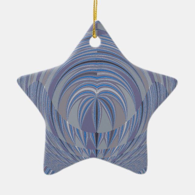 Big Heart Seamless Design Keramikornament (Vorne)