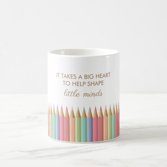 Big Heart Teacher Education Tasse (Mittel)