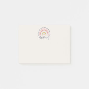 Big Heart to Shape Young Minds Teacher Post-it Klebezettel