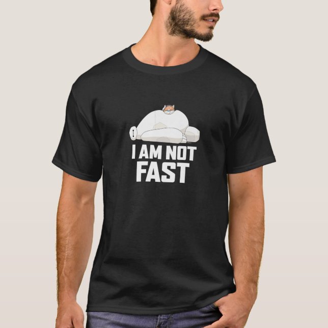 Big Hero 6 I Am Not Fast Premium  T-Shirt (Vorderseite)