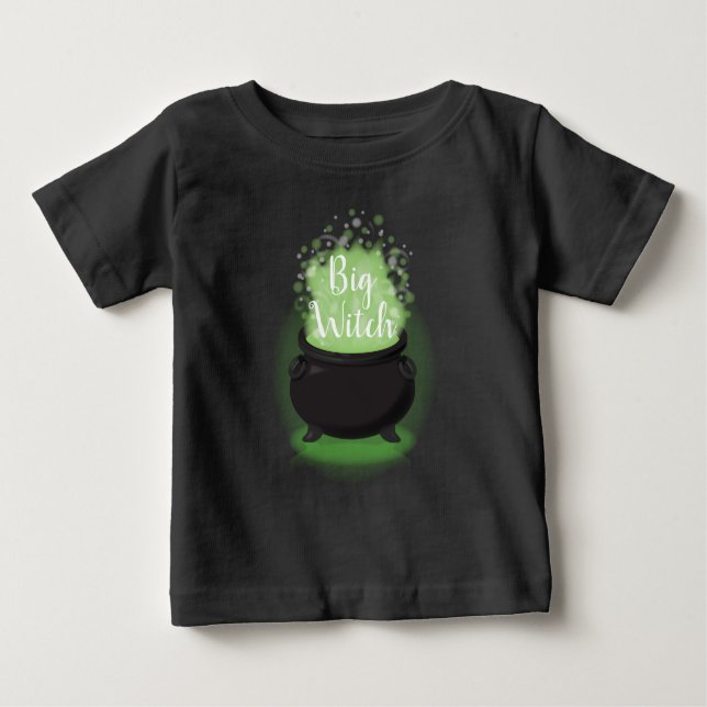 Big Hexe Sibling Baby T-shirt (Vorderseite)