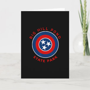 Big Hill Pond State Park Tennessee Flag Tn Urlaub Karte