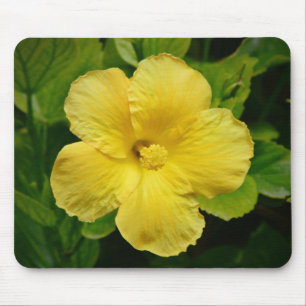 Big Hübsch Yellow Blume Mouse Pad Mousepad