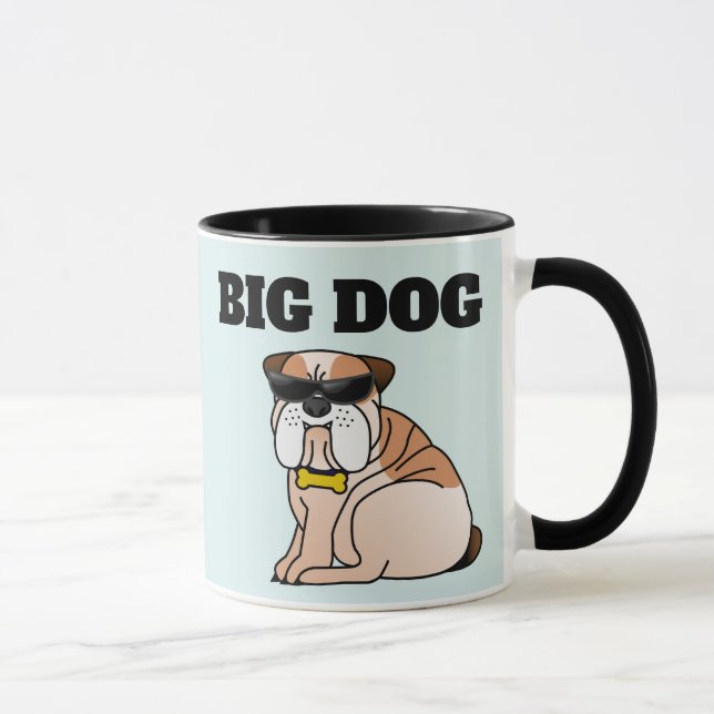 BIG HUNDE LOVER KAFFEE MUGS TASSE (Rechts)