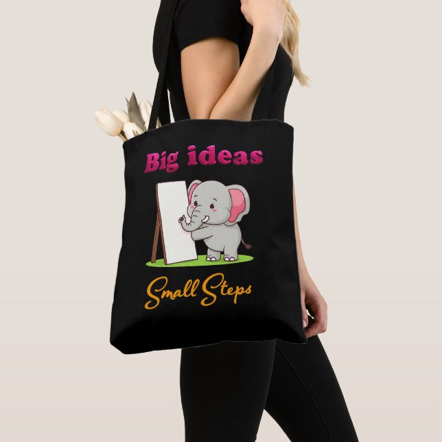 "Big Ideas, Small Steps" elephant animal dreams  (Von Nahem)