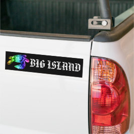 BIG ISLAND - Tribal Honu Rainbow Autoaufkleber