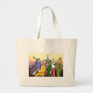 ** Big JAzz Band ** Jumbo Stoffbeutel