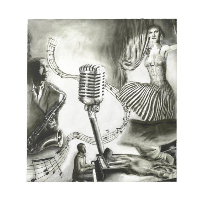 Big Jazz Notizblock (Vorderseite)